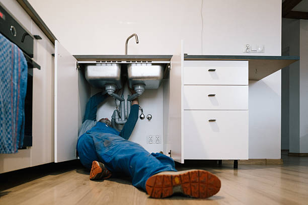 Professional Drain Cleaning technician working in Byron, IL